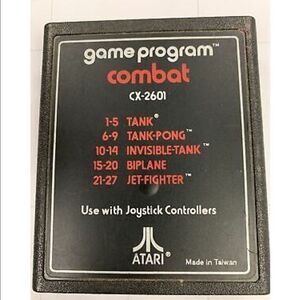 ATARI 2600 COMBAT CX2601 GAME CARTRIDGE ONLY